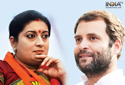 <p>Rahul Smriti Irani</p>- India TV Hindi