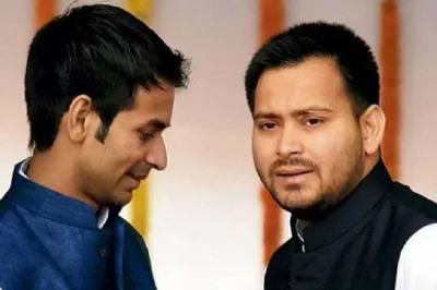 <p>tej pratap yadav and tejashwi yadav</p>- India TV Hindi