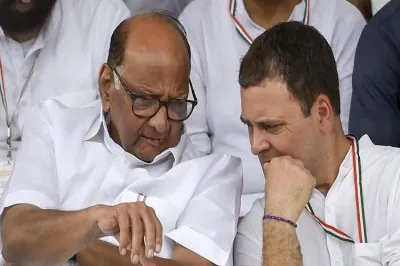 Rahul Gandhi and Sharad Pawar- India TV Hindi