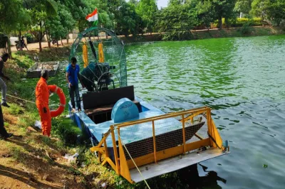 National Aeronautics Laboratory (NAL) launched "Jaldost" at the Halasuru Lake incentral Bengaluru- India TV Hindi