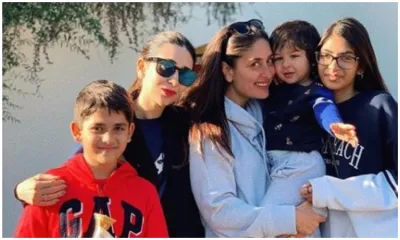 Kareena kapoor, karisma kapoor and taimur ali khan- India TV Hindi