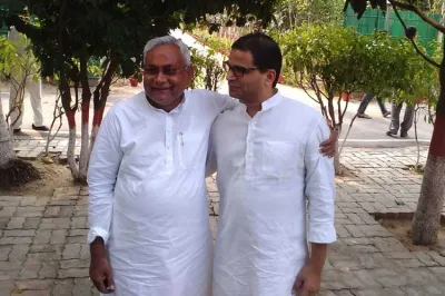 <p>nitish kumar and prashant kishor</p>- India TV Hindi