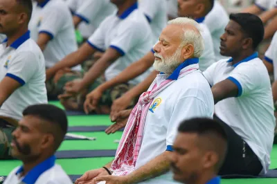 Pm Modi, yoga day- India TV Hindi