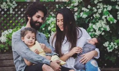 Shahid Kapoor and Mira Kapoor with kids- India TV Hindi