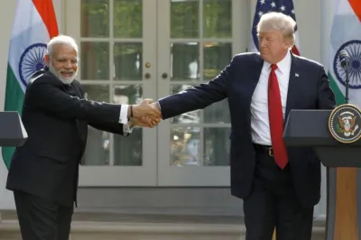 <p>Trump Modi</p>- India TV Hindi