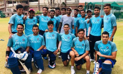 Shikhar Dhwana Interacting with Under 19 Camp - India TV Hindi