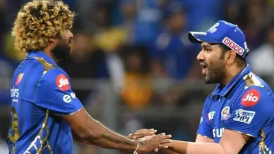 Lasith Malinga and Rohit Sharma - India TV Hindi