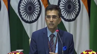 MEA spokesperson Raveesh Kumar- India TV Hindi