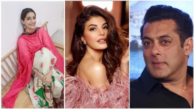 <p>sonam, Jacqueline and salman khan</p>- India TV Hindi