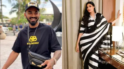 <p>KL Rahul and Athiya shetty</p>- India TV Hindi