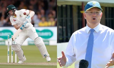 Scott Morrison and Steve Smith- India TV Hindi