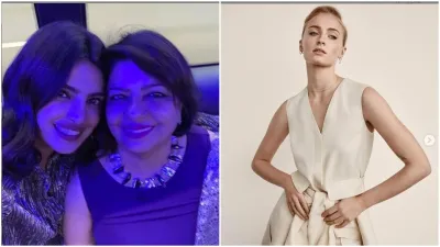 Priyanka chopra , madhu chopra and sophie turner- India TV Hindi