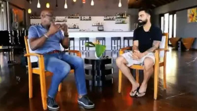 Virat Kohli and Vivian Richards- India TV Hindi