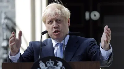 It's for India, Pakistan to find lasting solution to Kashmir, says Boris Johnson | AP- India TV Hindi