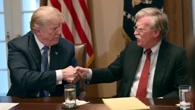 Trump says Bolton a 'disaster' on North Korea, 'out of line' on Venezuela | AP File- India TV Hindi