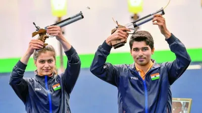 Manu Bhaker and Saurabh Chaudhary- India TV Hindi