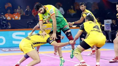 <p>PKL 2019: तेलुगू टाइटंस और...- India TV Hindi