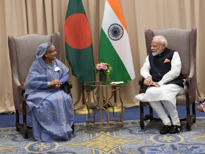 Sheik Hasina Modi- India TV Hindi