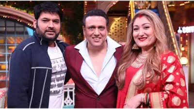 govinda and his wife sunita ahuja in kapil sharma show- India TV Hindi