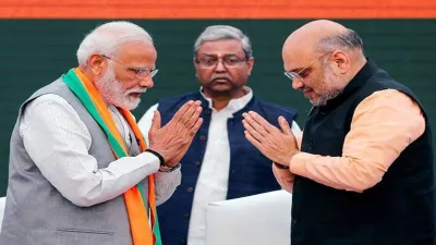 <p>Narendra Modi hasn't taken a day off in 22 years: Amit...- India TV Hindi