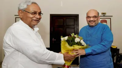 Nitish Kumar And Amit Shah - India TV Hindi