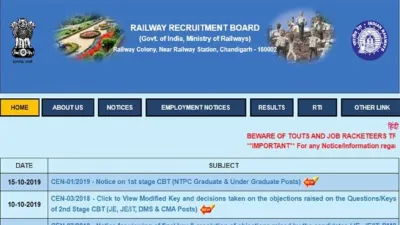 <p>RRB NTPC 2019 exam, date sheet of rrb ntpc exam</p>- India TV Hindi