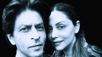 Shahrukh khan shares a picture with gauri khan- India TV Hindi