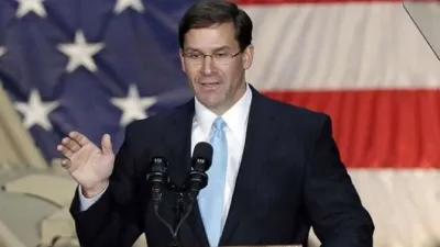 US India has common strategic interests: US Defence Minister Mark Esper- India TV Hindi