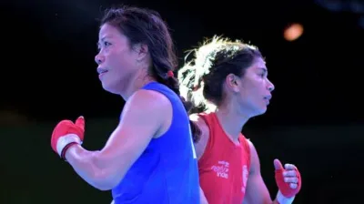 Nikhat Zareen, MC Mary Kom, Nikhat Zareen vs Mary Kom, Exclusive, Boxing, boxing trials, olympic qua- India TV Hindi