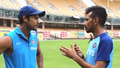 Mayank Agarwal, India vs West Indies, IND vs WI 1st ODI, Shikhar Dhawan, Chahal TV, Yzvendra Chahal- India TV Hindi