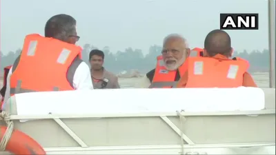 Narendra Modi, Ganga, Atal ghat, Kanpur- India TV Hindi