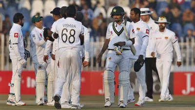 Pakistan vs Sri Lanka, Historic Rawalpindi Test, PAK vs SL, Abid Ali, De Silva, Rain-marred- India TV Hindi