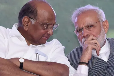 <p>Sharad Pawar and PM Modi</p>- India TV Hindi