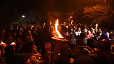 <p> JNU teachers union members go on hunger strike in...- India TV Hindi