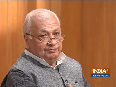 Arif Mohammad Khan in 'Aap Ki Adalat'- India TV Hindi