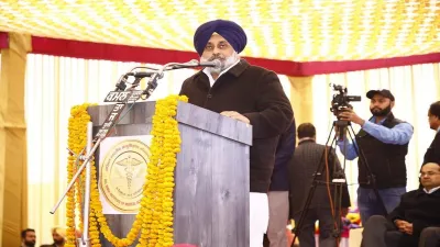 SAD President S. Sukhbir Singh Badal- India TV Hindi