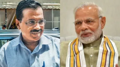 <p>Arvind Kejriwal and PM Modi</p>- India TV Hindi