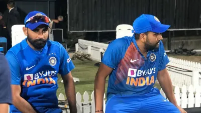 Md. Shami and Rohit Sharma- India TV Hindi