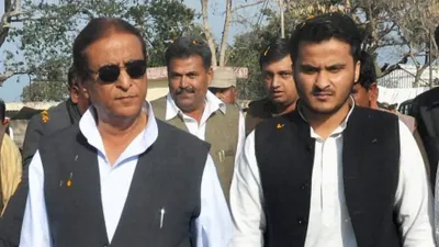 <p>Azam Khan and Abdullah Khan</p>- India TV Hindi