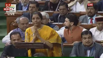 Finance Minister, Nirmala Sitharaman, Budget 2020, budget speech- India TV Paisa