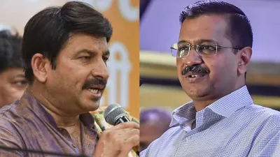 Arvind Kejriwal, Manoj Tiwari, Sanjay Singh, Delhi election, Delhi election Live- India TV Hindi