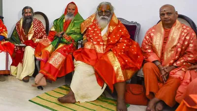 Bhumi Pujan of Ram temple, Nritya Gopal Das, Nritya Gopal Das Ram temple, Ram Janmbhumi Trust- India TV Hindi