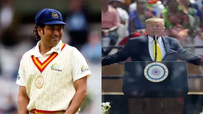 ICC trolls Donald Trump for calling Sachin Tendulkar's name wrong- India TV Hindi