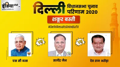 Shakur Basti constituency, Dr. S. C. Vats, Satyendar Jain, Dev Raj Arora- India TV Hindi