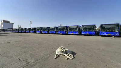 <p>New Delhi: Busses are seen parked at Indraprastha...- India TV Hindi