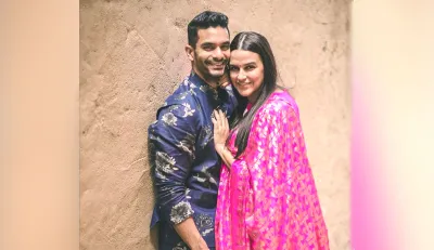 angad bedi neha dhupia- India TV Hindi