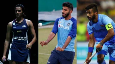 PV Sindhu, Jasprit Bumrah and Manpreet Singh- India TV Hindi