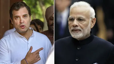 <p>Rahul Gandhi and PM Modi</p>- India TV Hindi