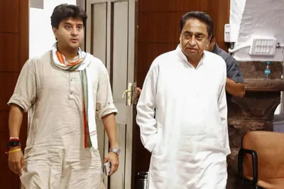 <p>jyotiraditya scindia and kamal nath</p>- India TV Hindi