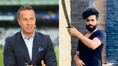 Ravindra Jadega and Michael Vaughn- India TV Hindi